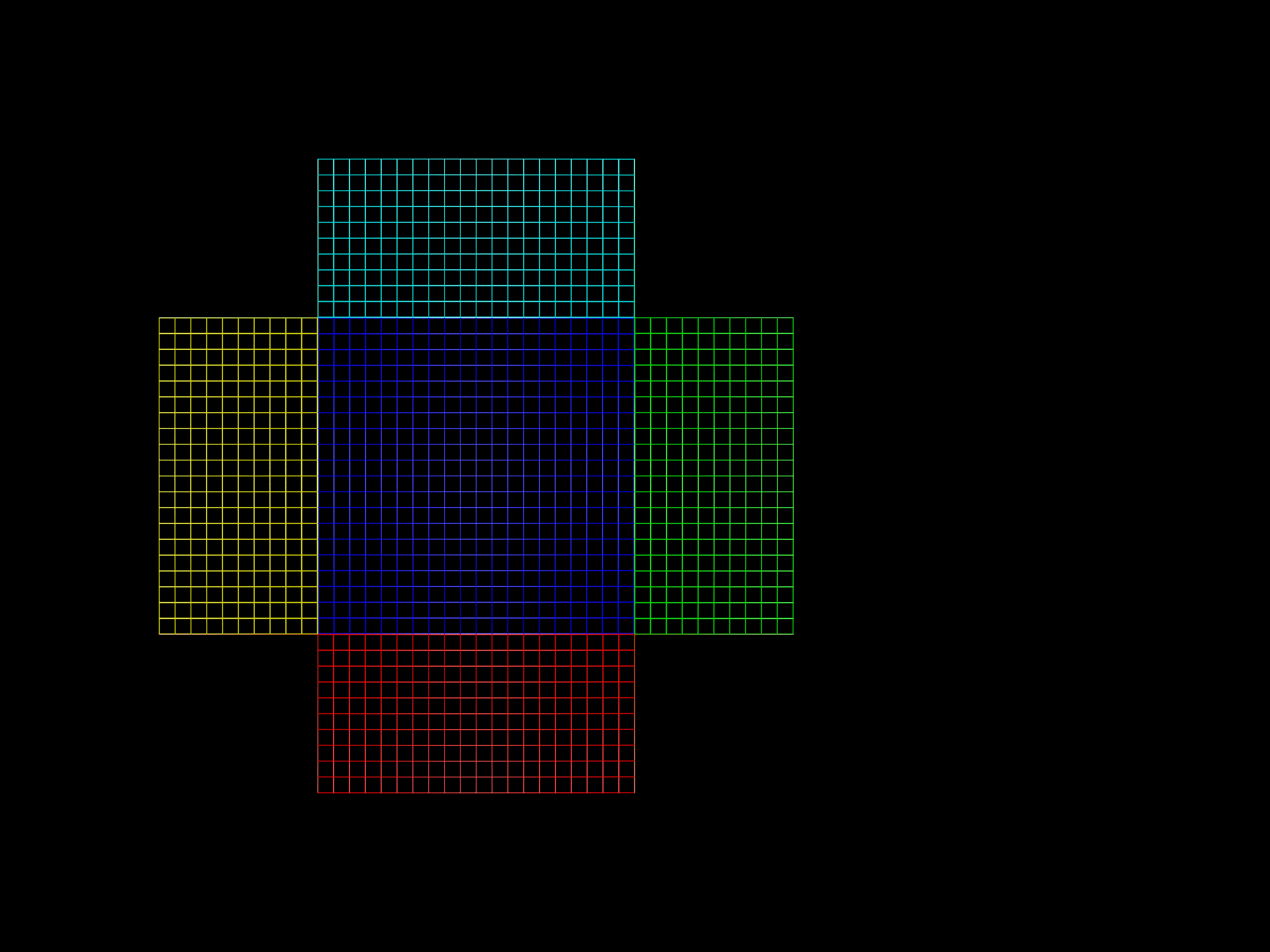 Single lens rectilinear projection
